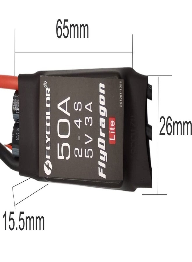 فلاي كولور طائرة FLYCOLOR النفاثة ذات المحرك الكهربائي 64 مم 3500KV 4S RC، مزودة بمروحة ذات 11 شفرة ومحرك بدون فرش للتحكم عن بعد ووحدة تحكم إلكترونية 50 أمبير (2~4S)، تم اختبار توازنها. - Image 3